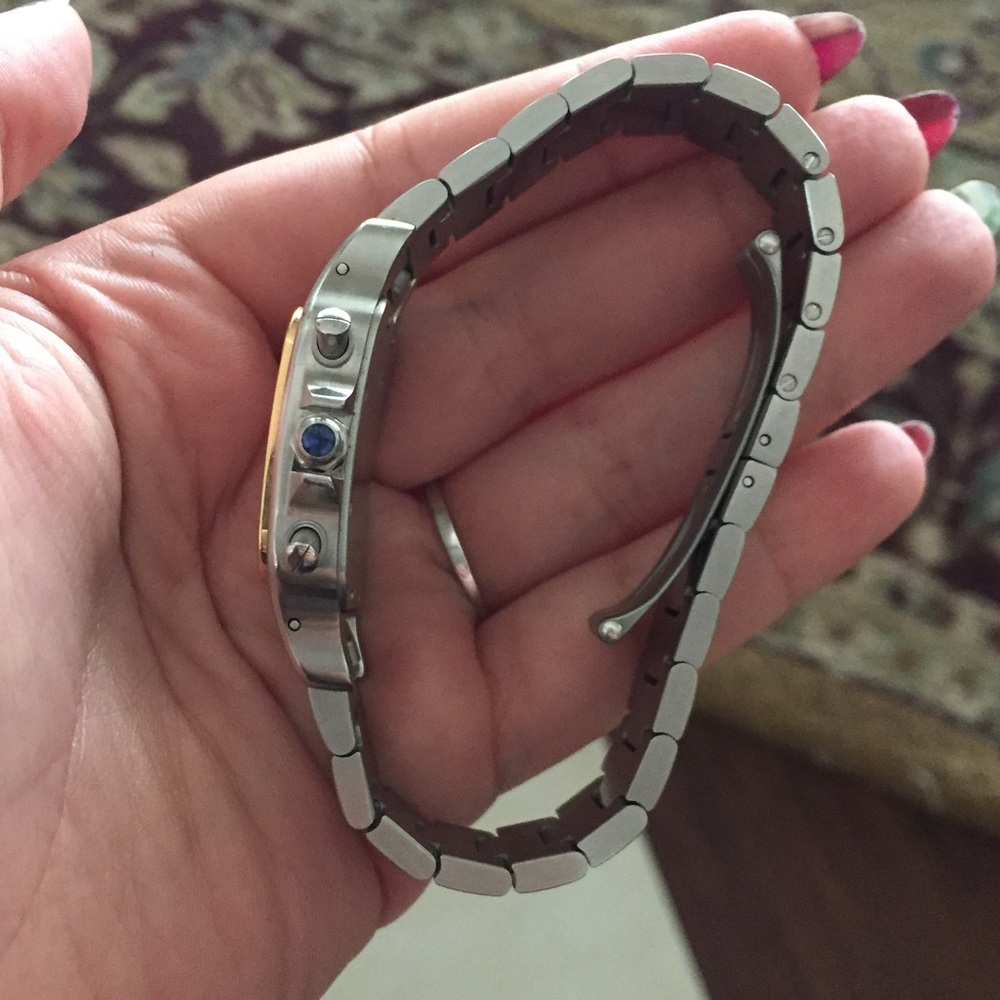 Authentic Cartier Santos 2425 Watch - Picture 5 of 7